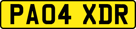 PA04XDR