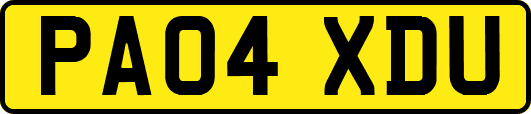 PA04XDU