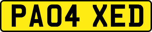 PA04XED