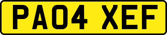 PA04XEF