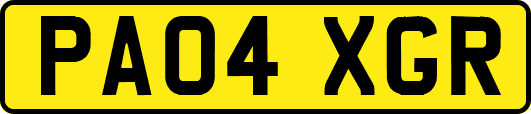 PA04XGR