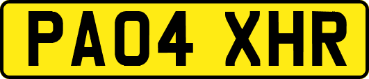 PA04XHR