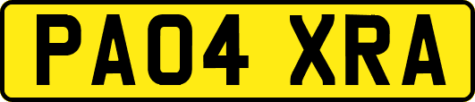 PA04XRA