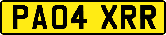 PA04XRR