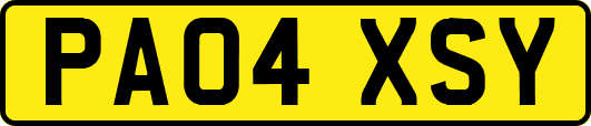 PA04XSY