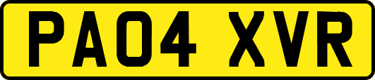 PA04XVR