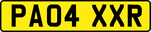 PA04XXR