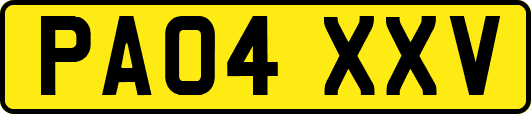 PA04XXV