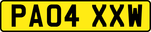 PA04XXW