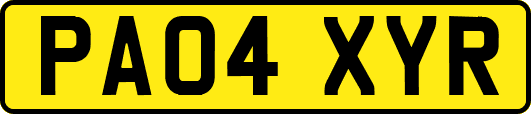 PA04XYR