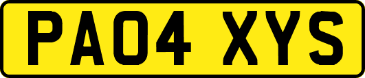 PA04XYS