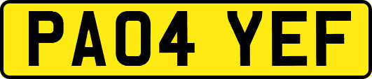 PA04YEF