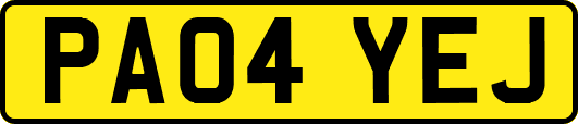 PA04YEJ