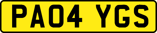 PA04YGS