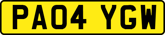 PA04YGW
