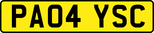 PA04YSC