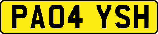 PA04YSH