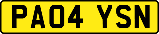 PA04YSN