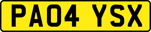 PA04YSX