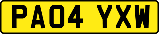 PA04YXW