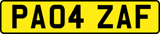 PA04ZAF