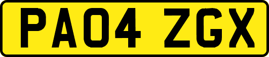 PA04ZGX