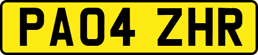 PA04ZHR