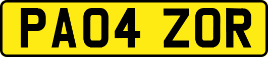 PA04ZOR