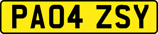 PA04ZSY