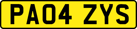 PA04ZYS