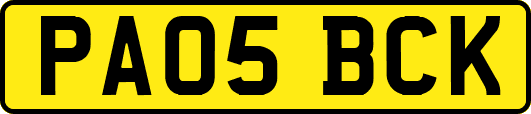 PA05BCK