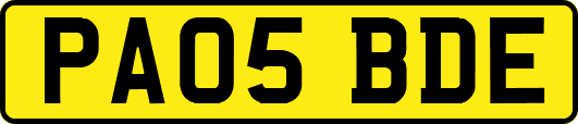 PA05BDE