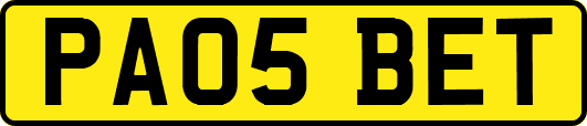 PA05BET