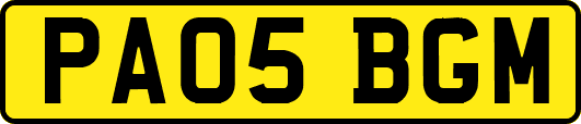 PA05BGM