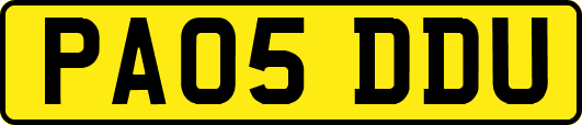 PA05DDU