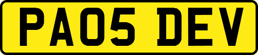 PA05DEV