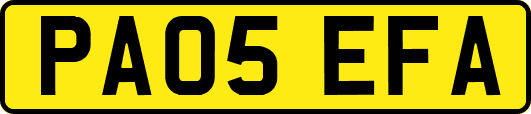PA05EFA