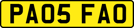 PA05FAO