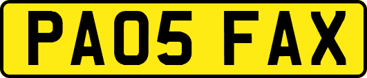 PA05FAX