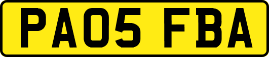 PA05FBA
