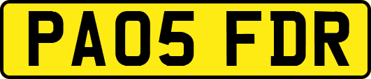 PA05FDR
