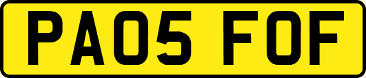 PA05FOF