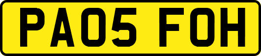 PA05FOH
