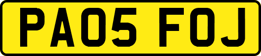 PA05FOJ
