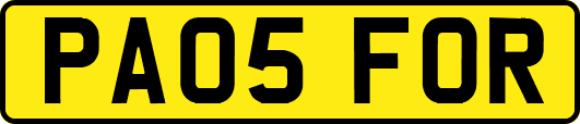 PA05FOR
