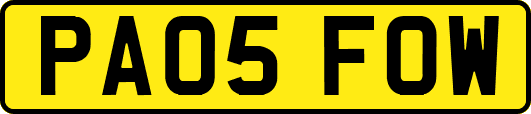 PA05FOW