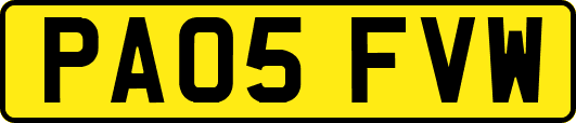 PA05FVW