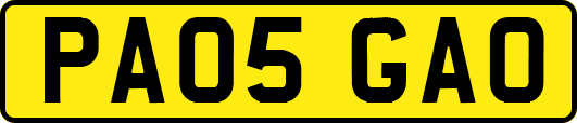 PA05GAO