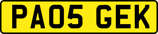 PA05GEK
