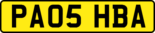 PA05HBA